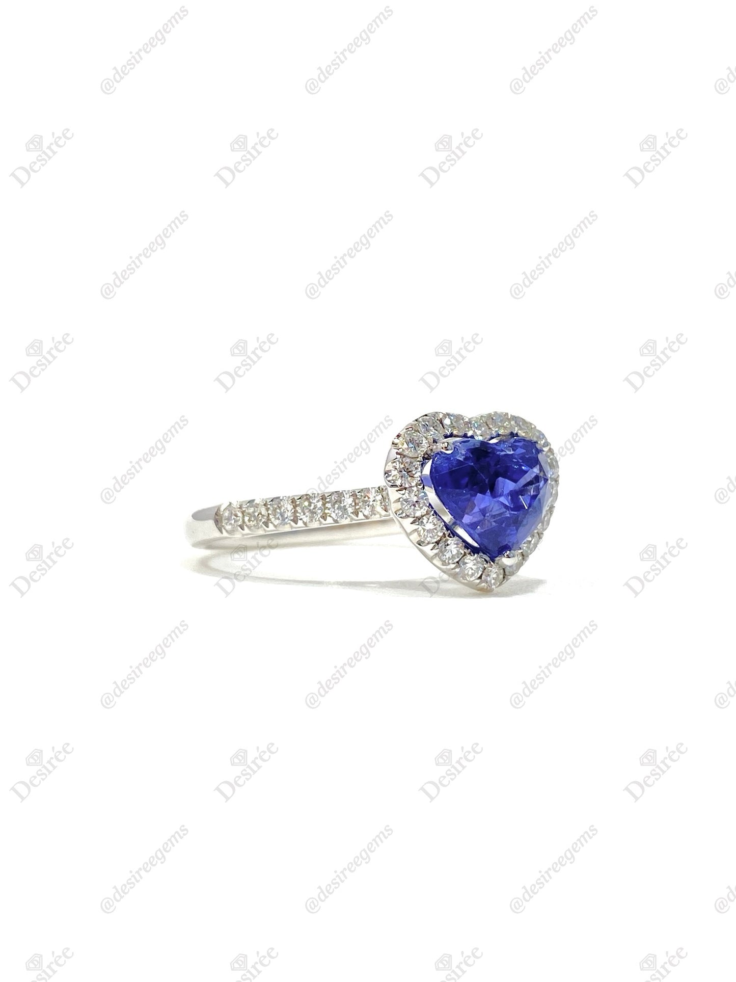 Natural Blue Sapphire 2.18ct Ring