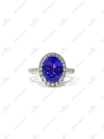 Natural Tanzanite 2.49ct Ring