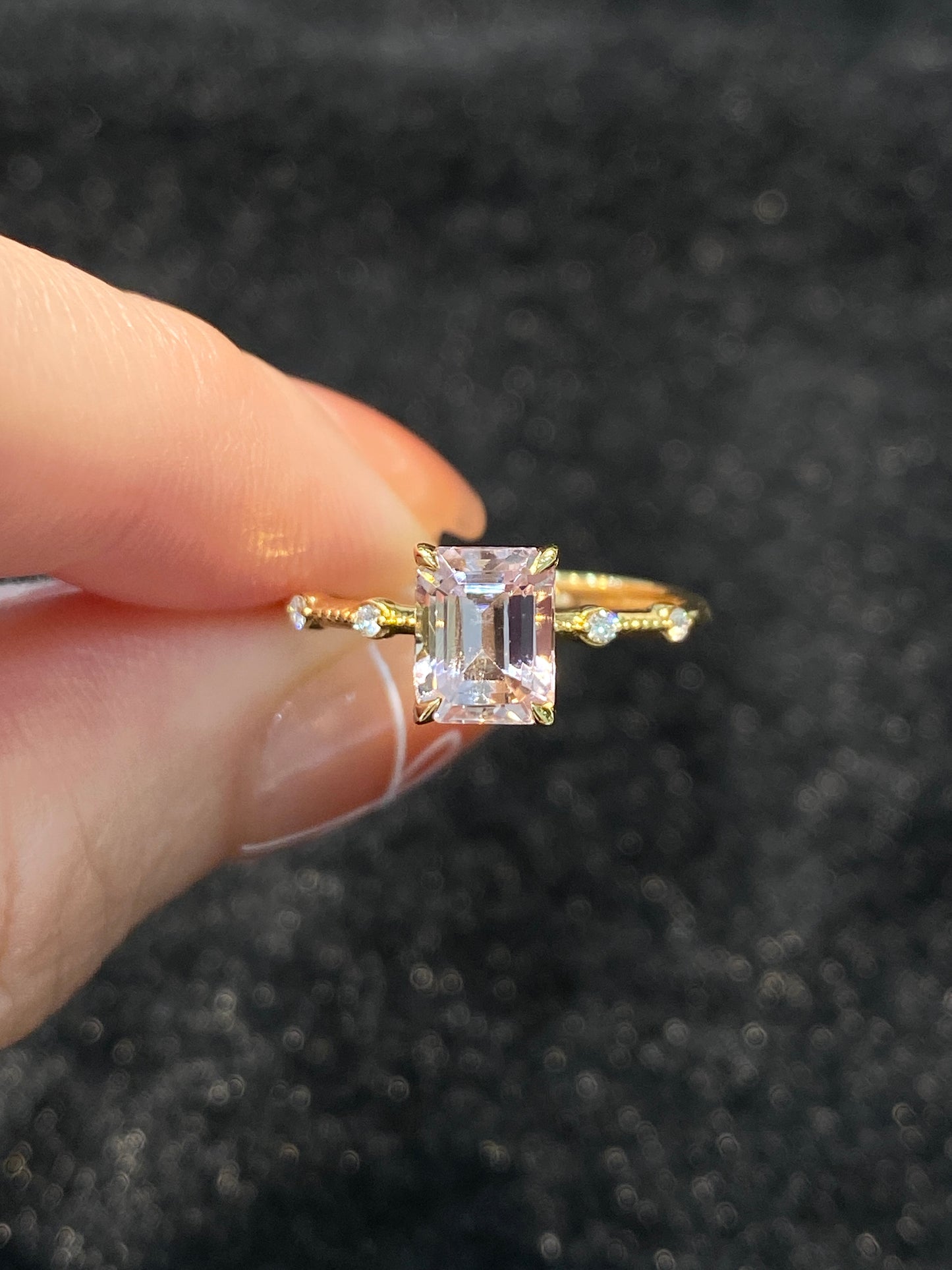 Natural Pink Tourmaline 1.42ct Ring