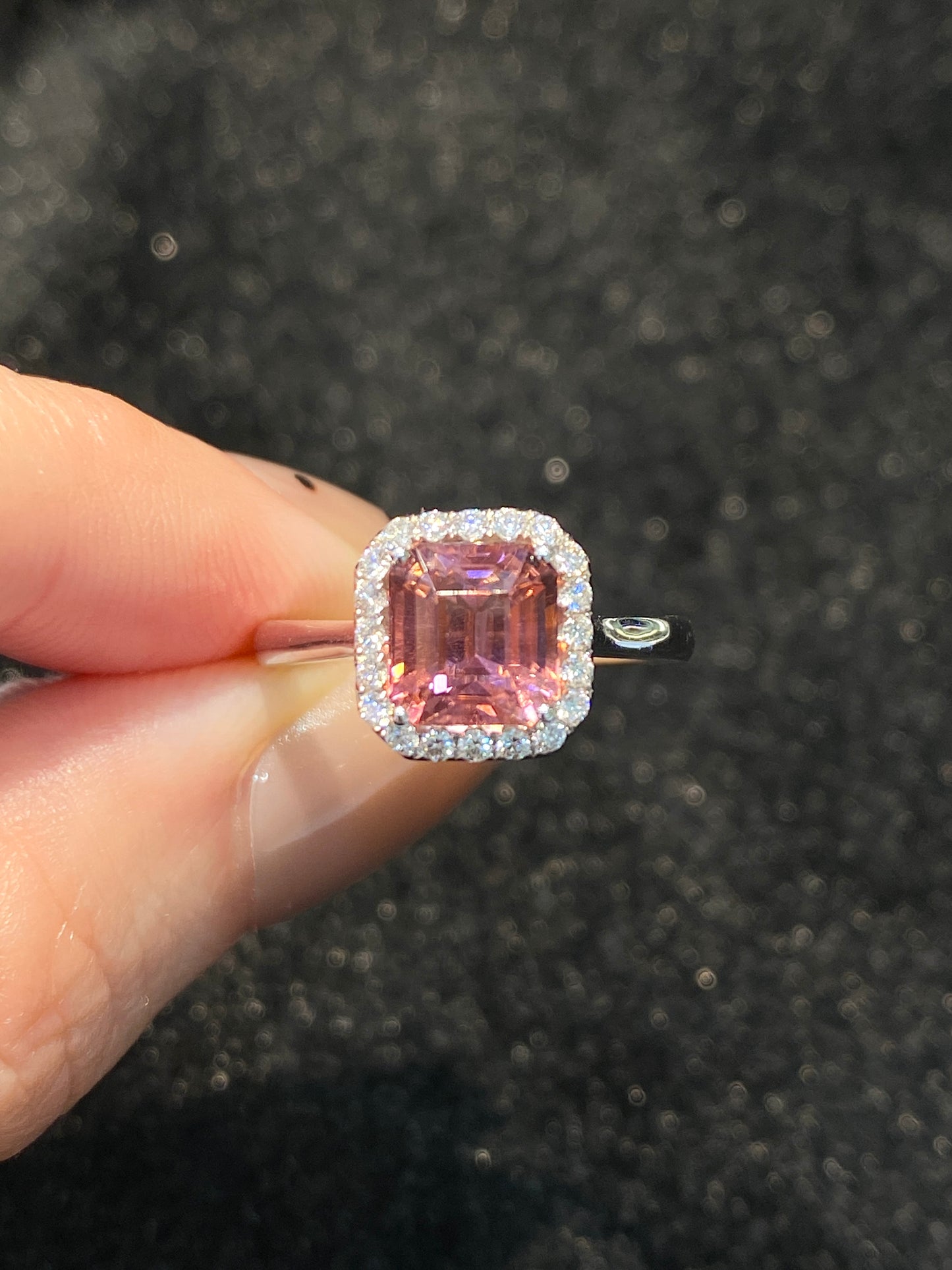 Natural Pink Tourmaline 1.78ct Ring