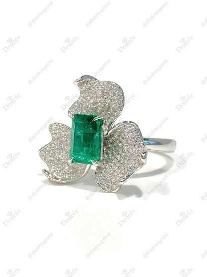 Natural Emerald 2.06ct Ring