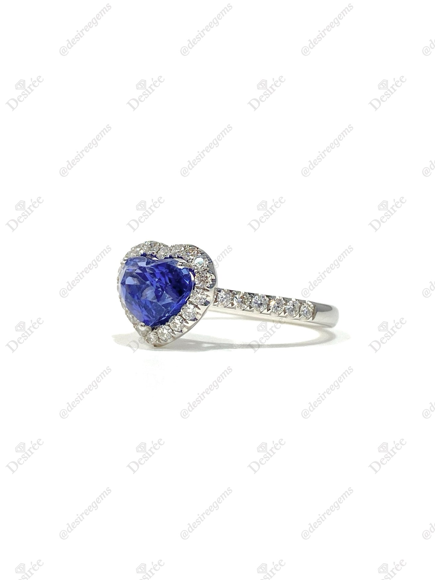 Natural Blue Sapphire 2.18ct Ring