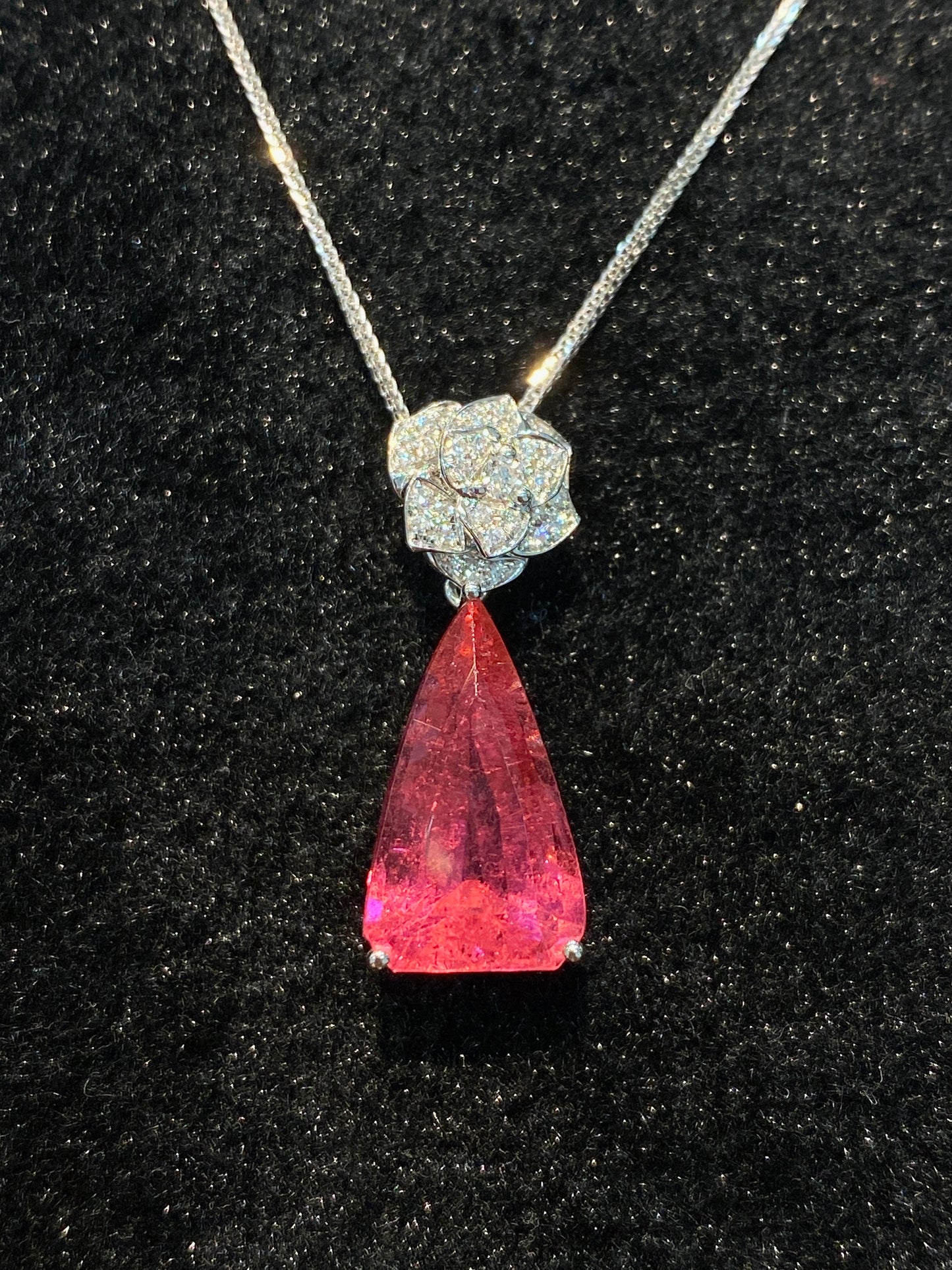 Natural Tourmaline 6.67ct Pendant