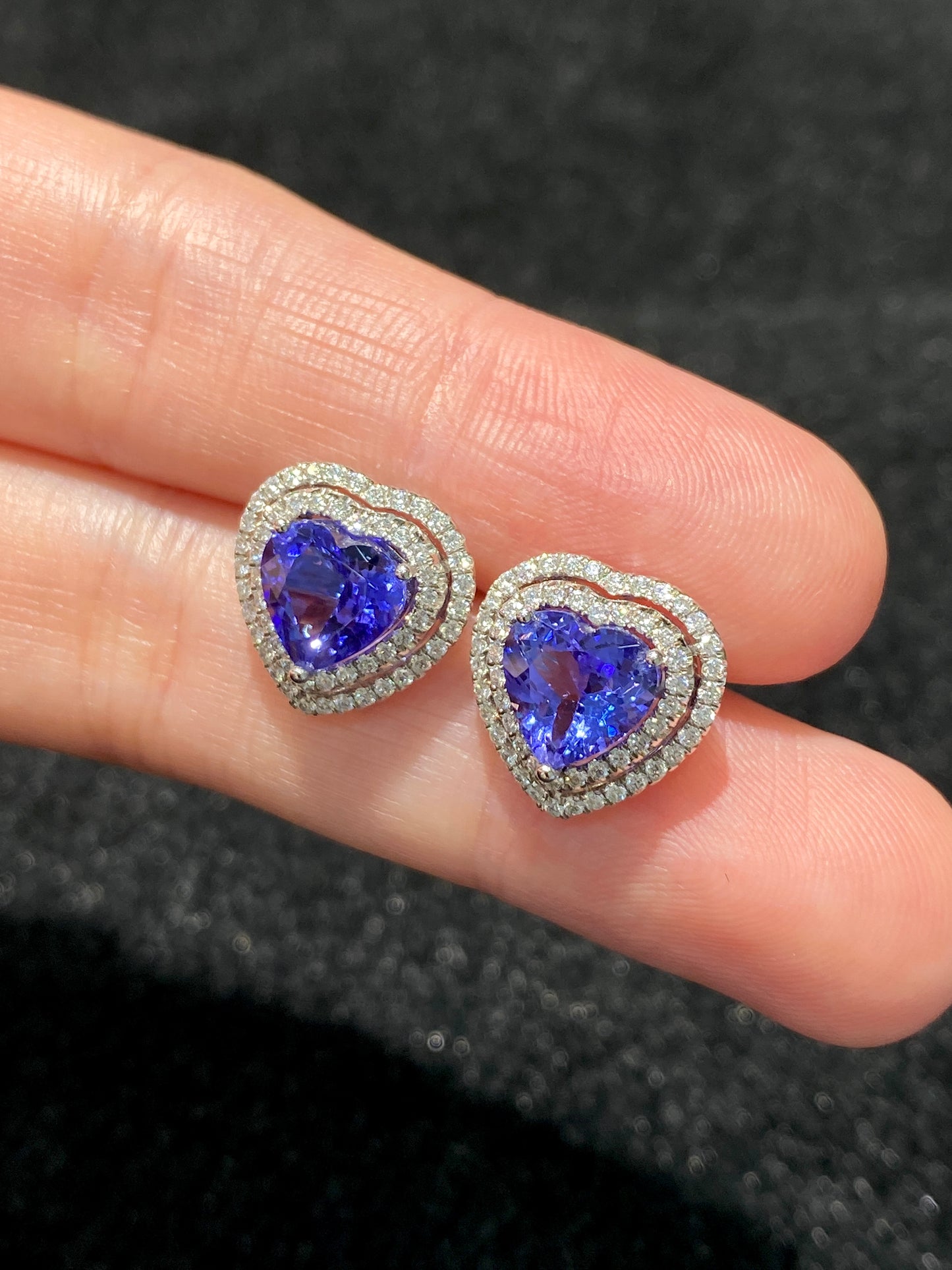 Natural Tanzanite 3.13 Earrings
