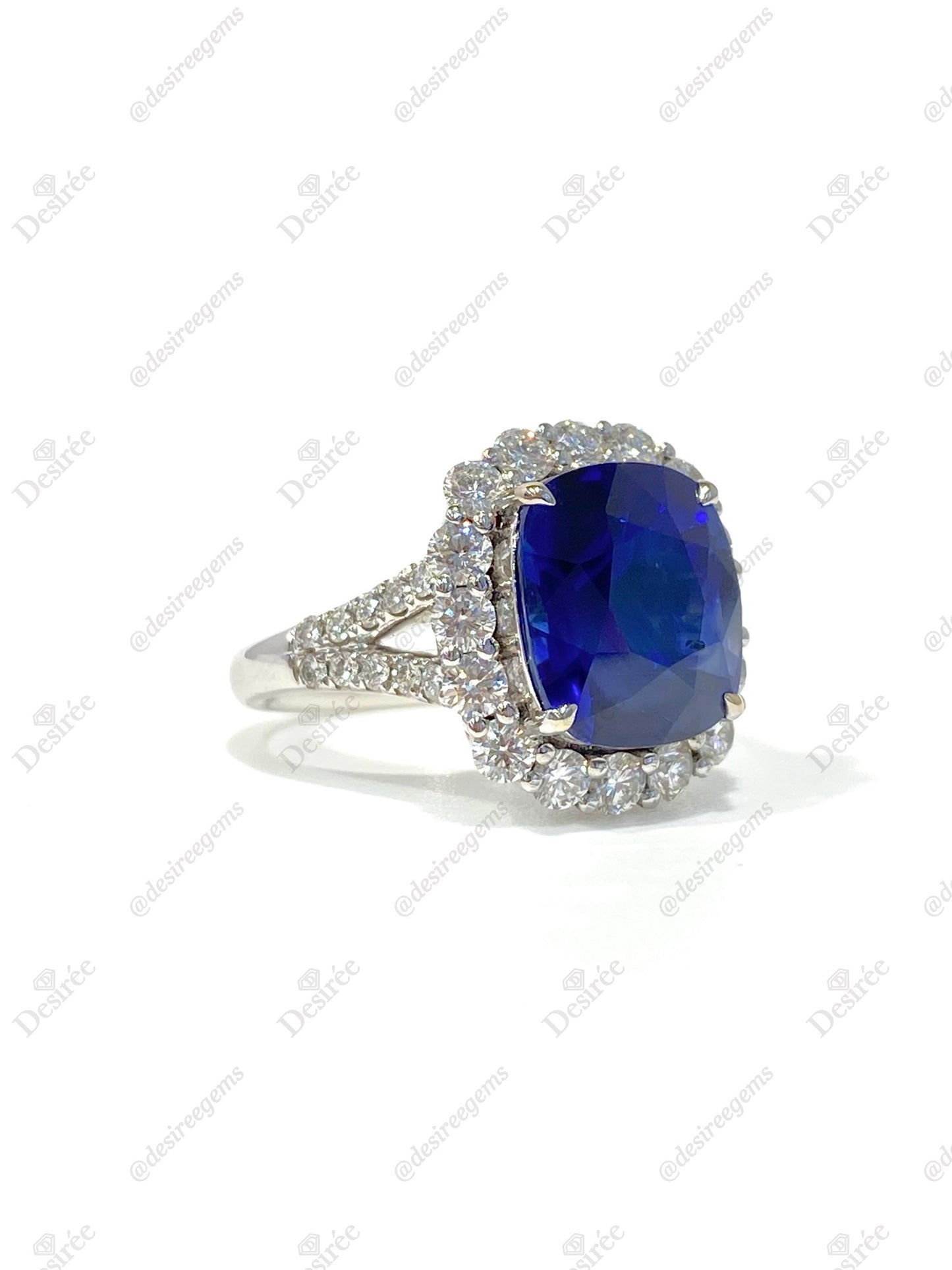Natural Blue Sapphire 8.30ct Ring