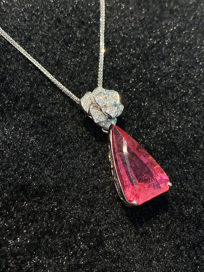 Natural Tourmaline 6.67ct Pendant