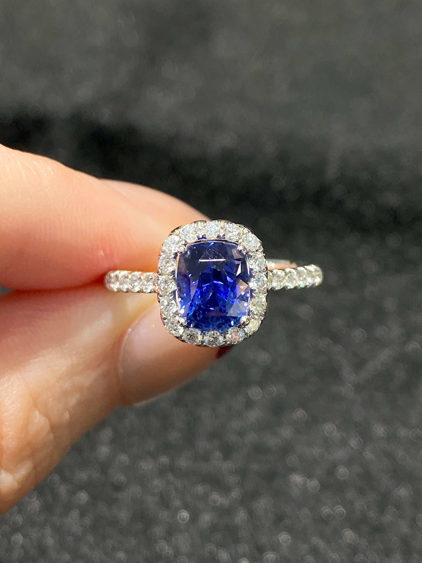 Natural Blue Sapphire 2.15ct Ring