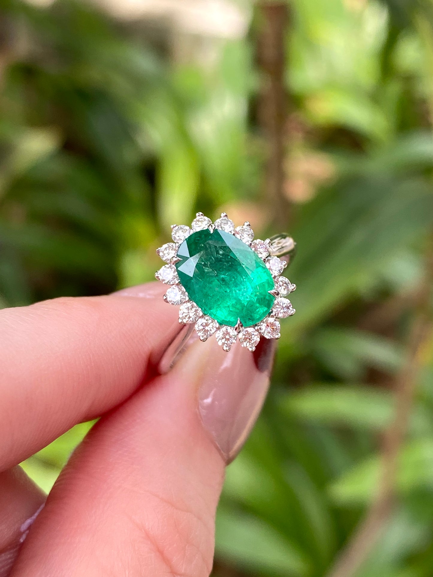 Natural Emerald 1.86ct Ring