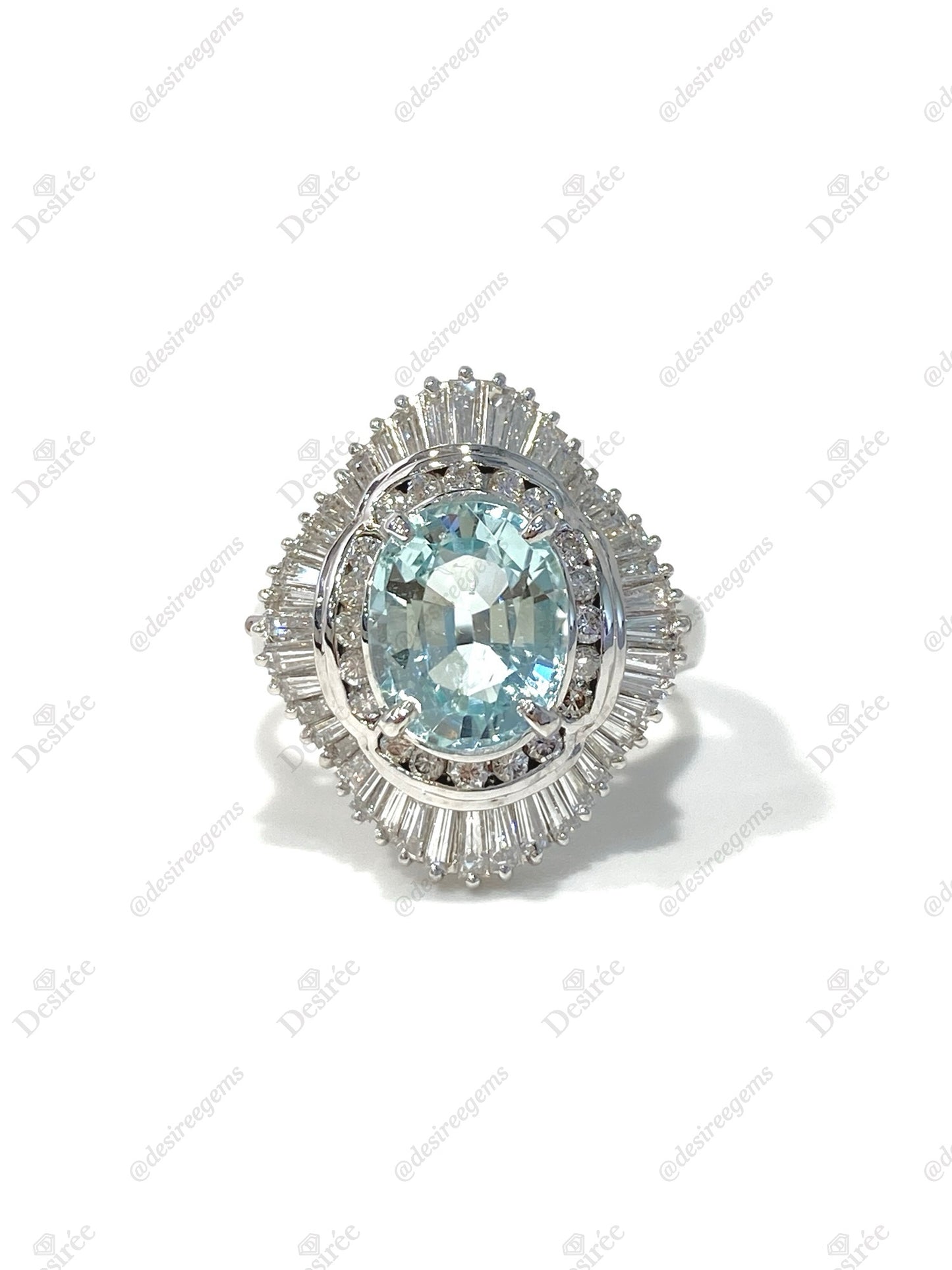 Natural Paraiba Tourmaline 2.75ct Ring