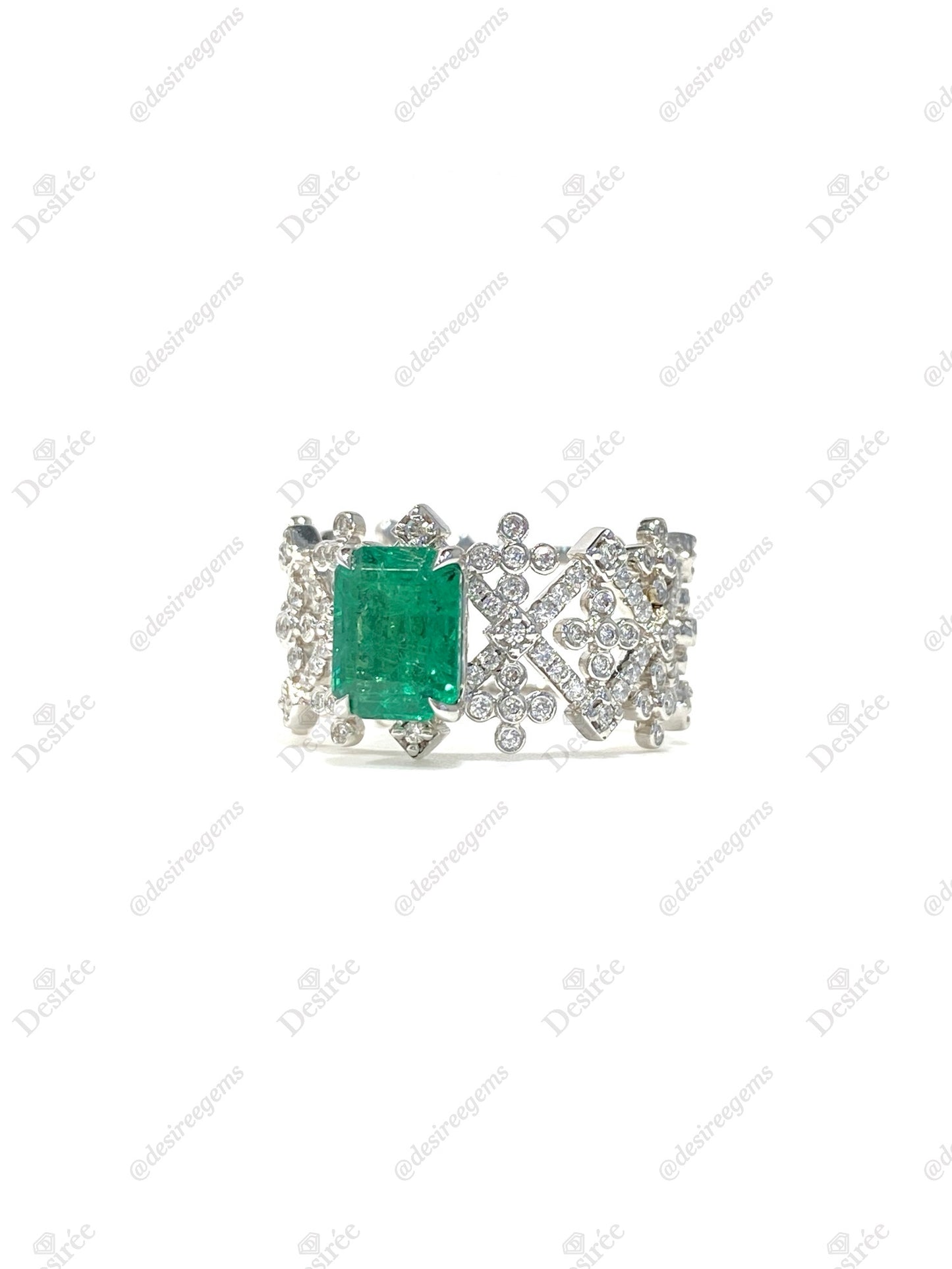 Natural Emerald 1.62ct Ring