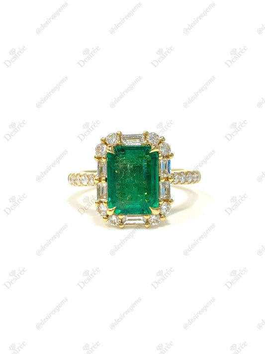 Natural Emerald 2.32ct Ring