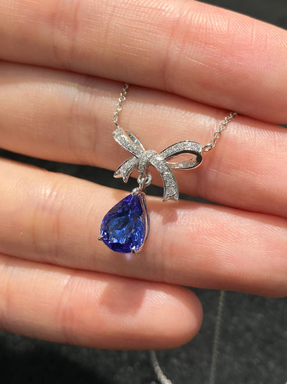 Natural Tanzanite 1.88ct Necklace