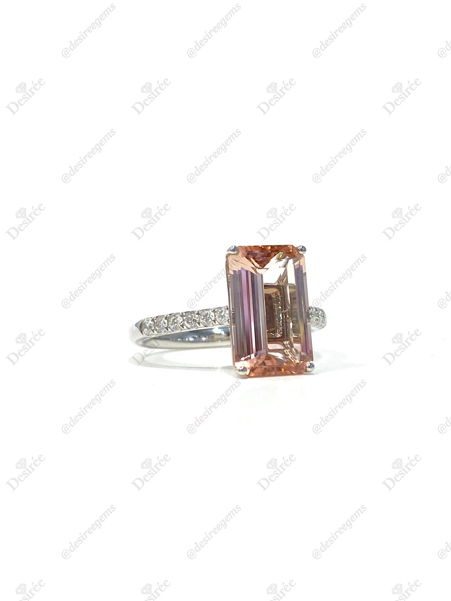 Natural Tourmaline 3.51ct Ring