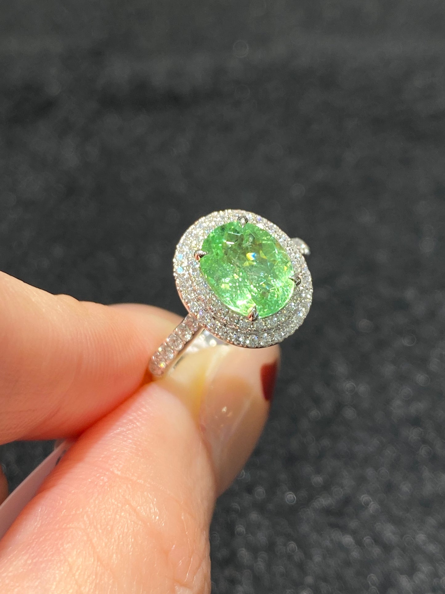 Natural Paraiba Tourmaline 2.00ct Ring