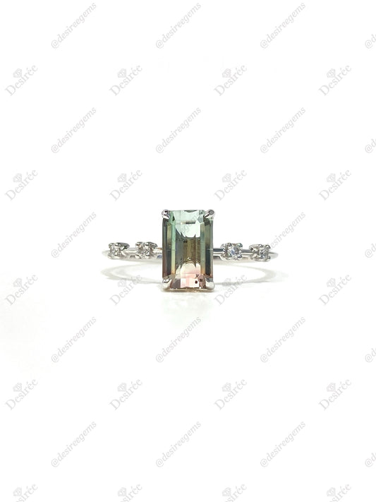 Natural Tourmaline 1.17ct Ring