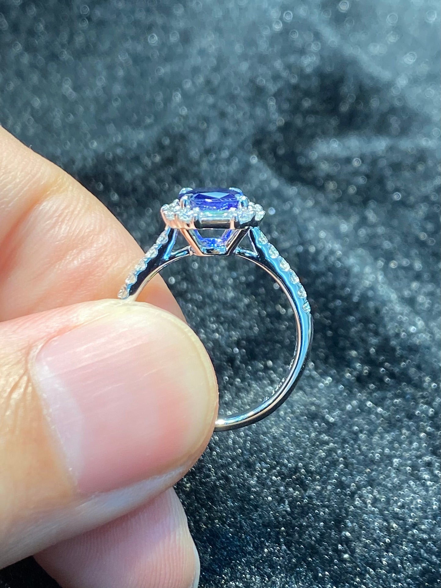 Natural Blue Sapphire Ring 2.14ct