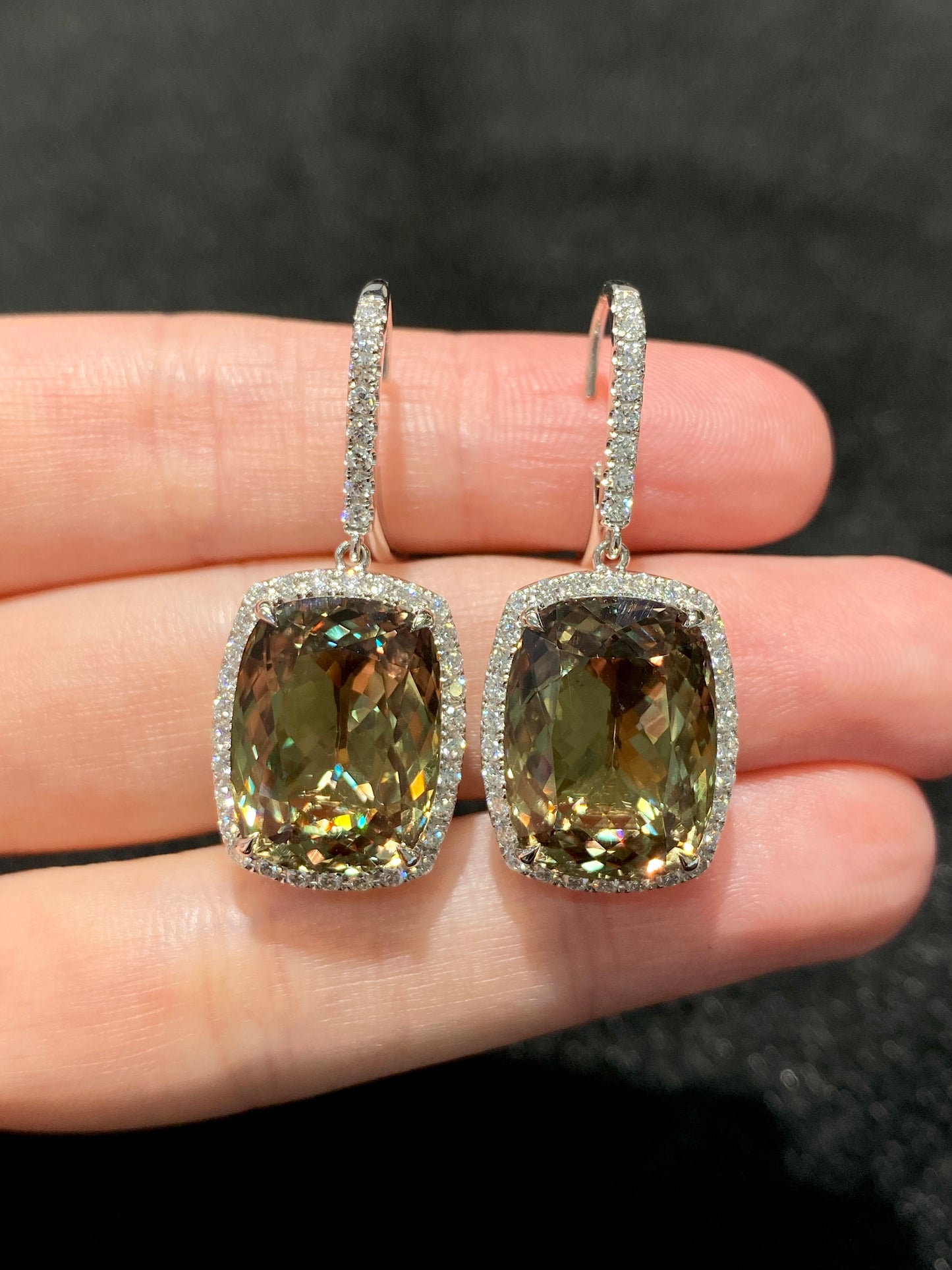 Natural Zultanite 24.20ct Earrings