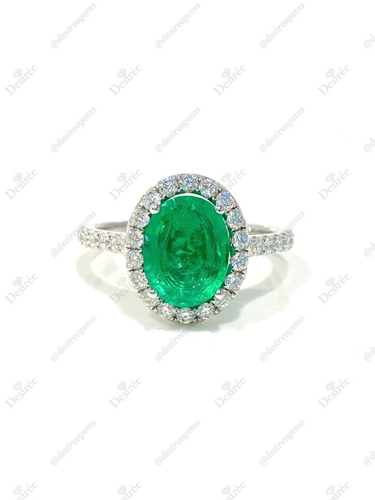 Natural Emerald 1.44ct Ring