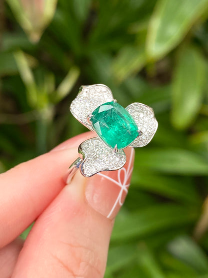 Natural Emerald 2.60ct Ring