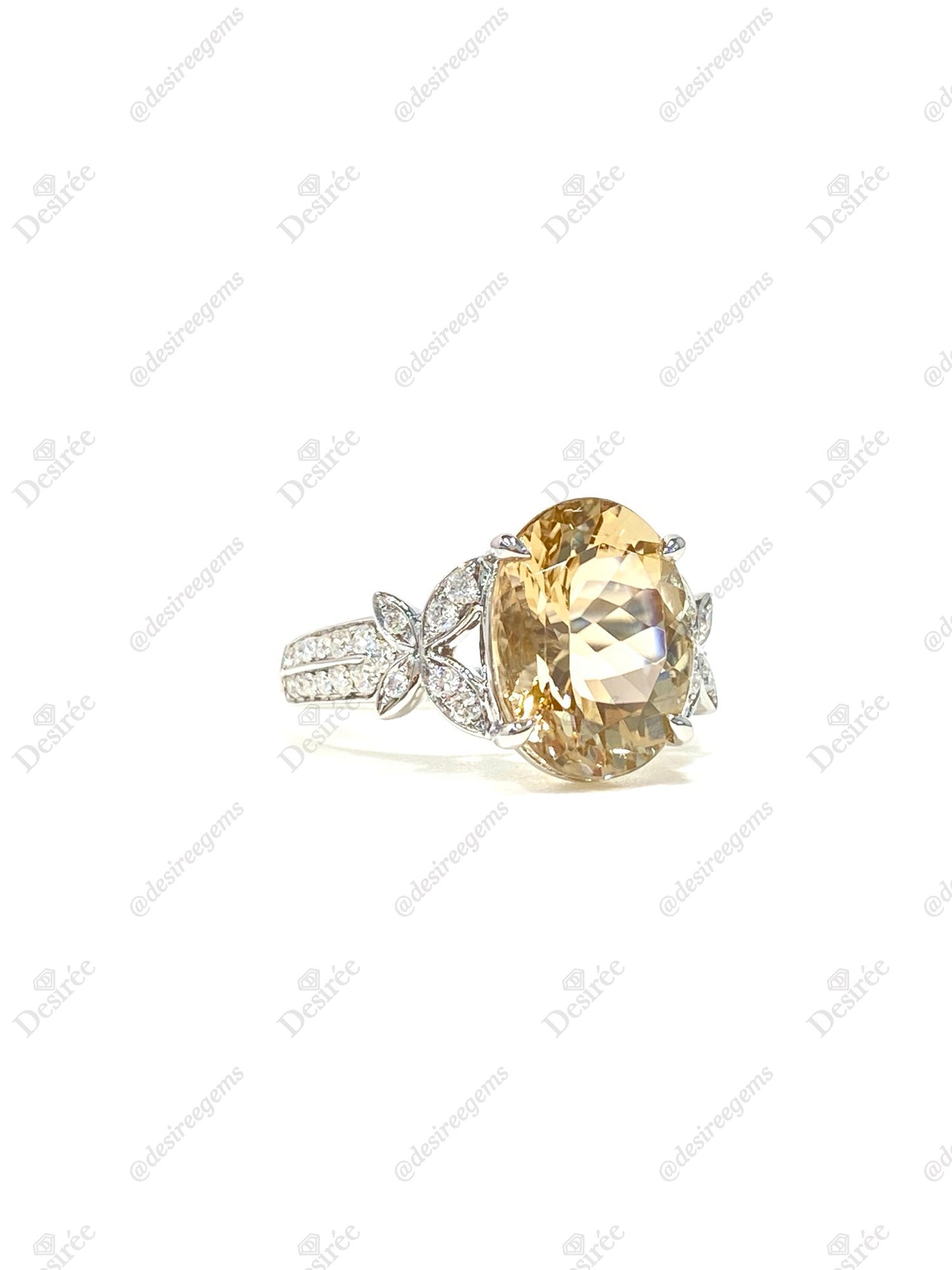 Natural Tourmaline 4.21ct Ring