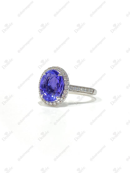 Natural Tanzanite 2.72ct Ring