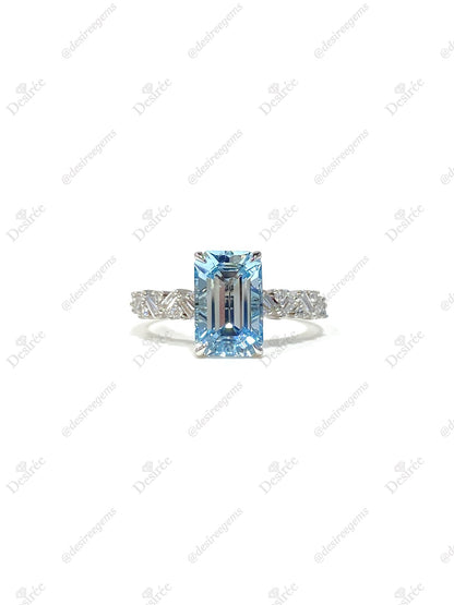 Natural Aquamarine 2.20ct Ring