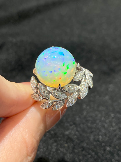 Natural Opal 7.50ct Ring