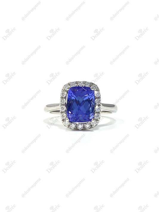 Natural Tanzanite 3.14ct Ring