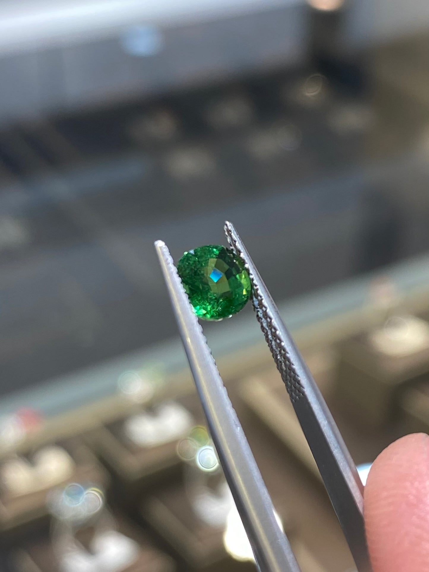 Natural Tsavorite Green Garnet 1.03ct