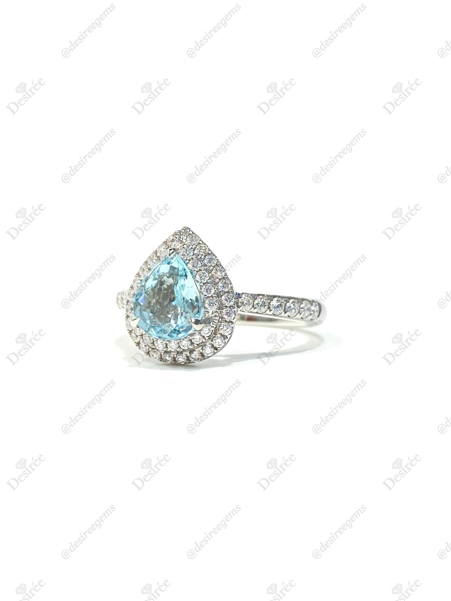 Natural Paraiba Tourmaline 1.00ct Ring