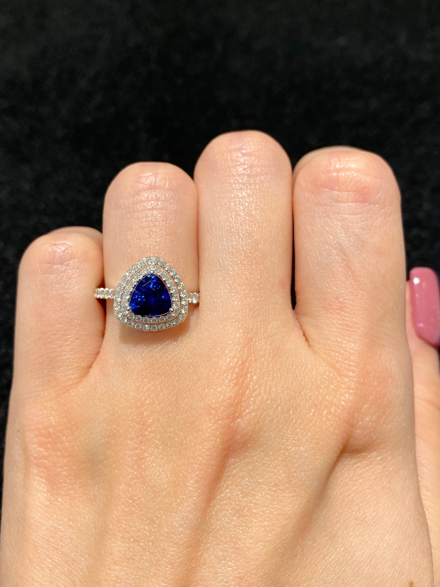 Natural Blue Sapphire Ring 1.43ct