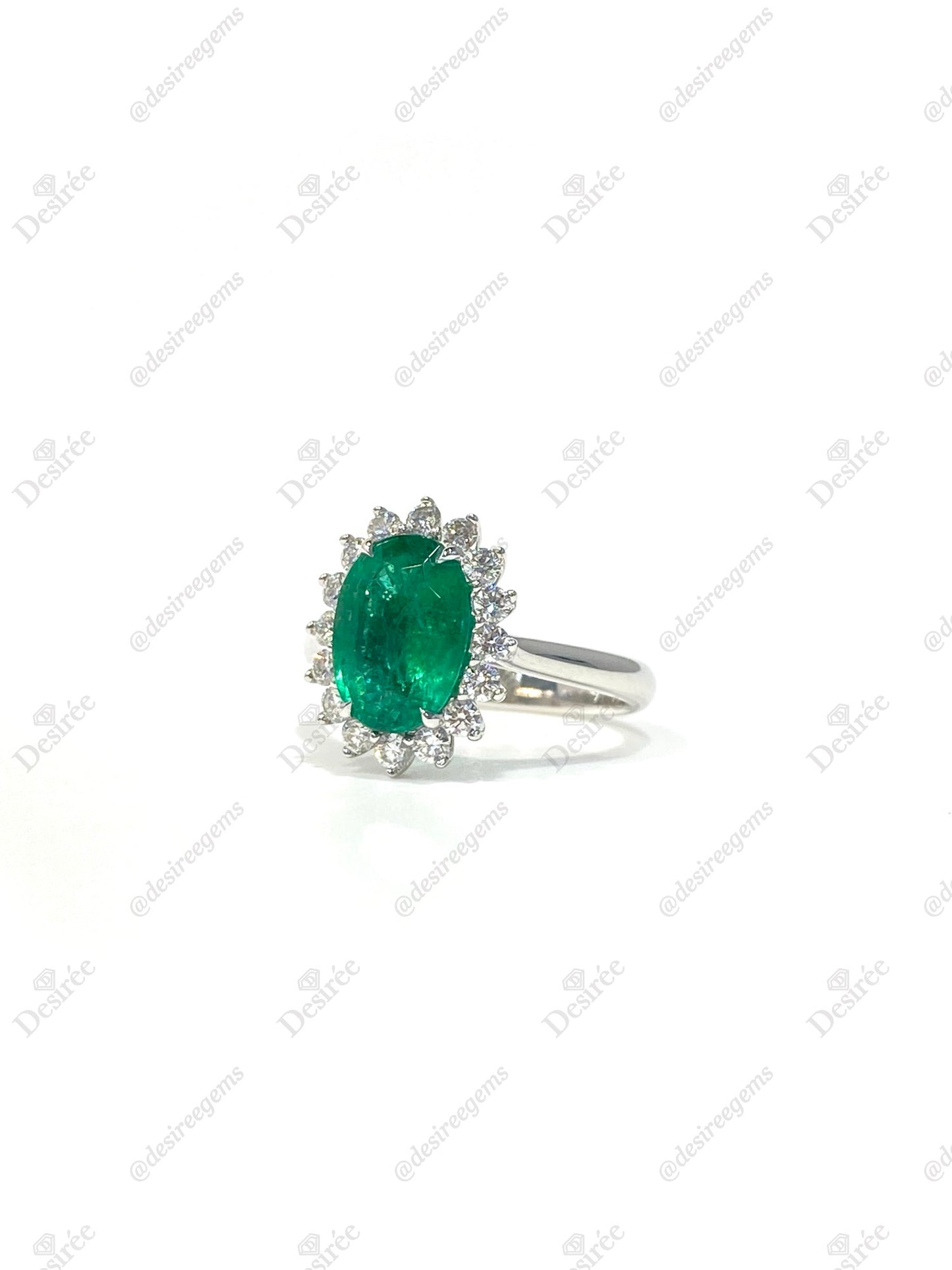 Natural Emerald 1.86ct Ring