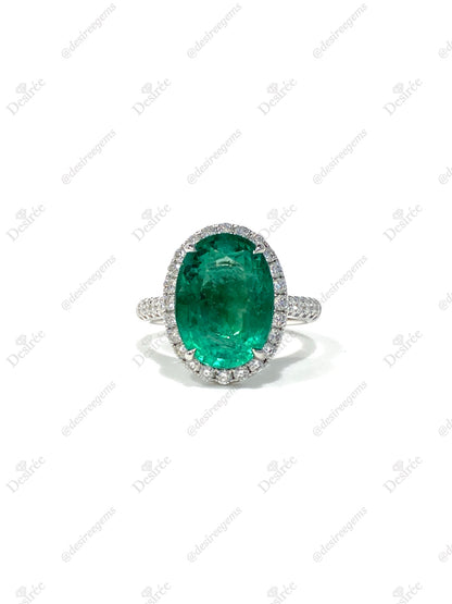 Natural Emerald 4.80ct Ring