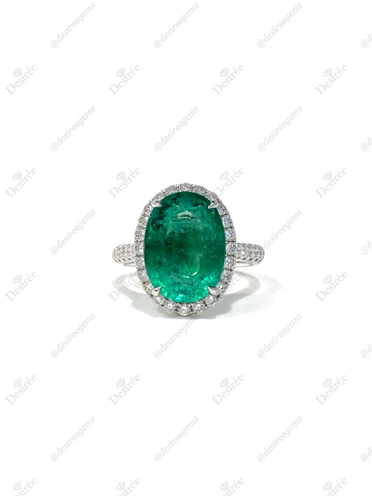 Natural Emerald 4.80ct Ring