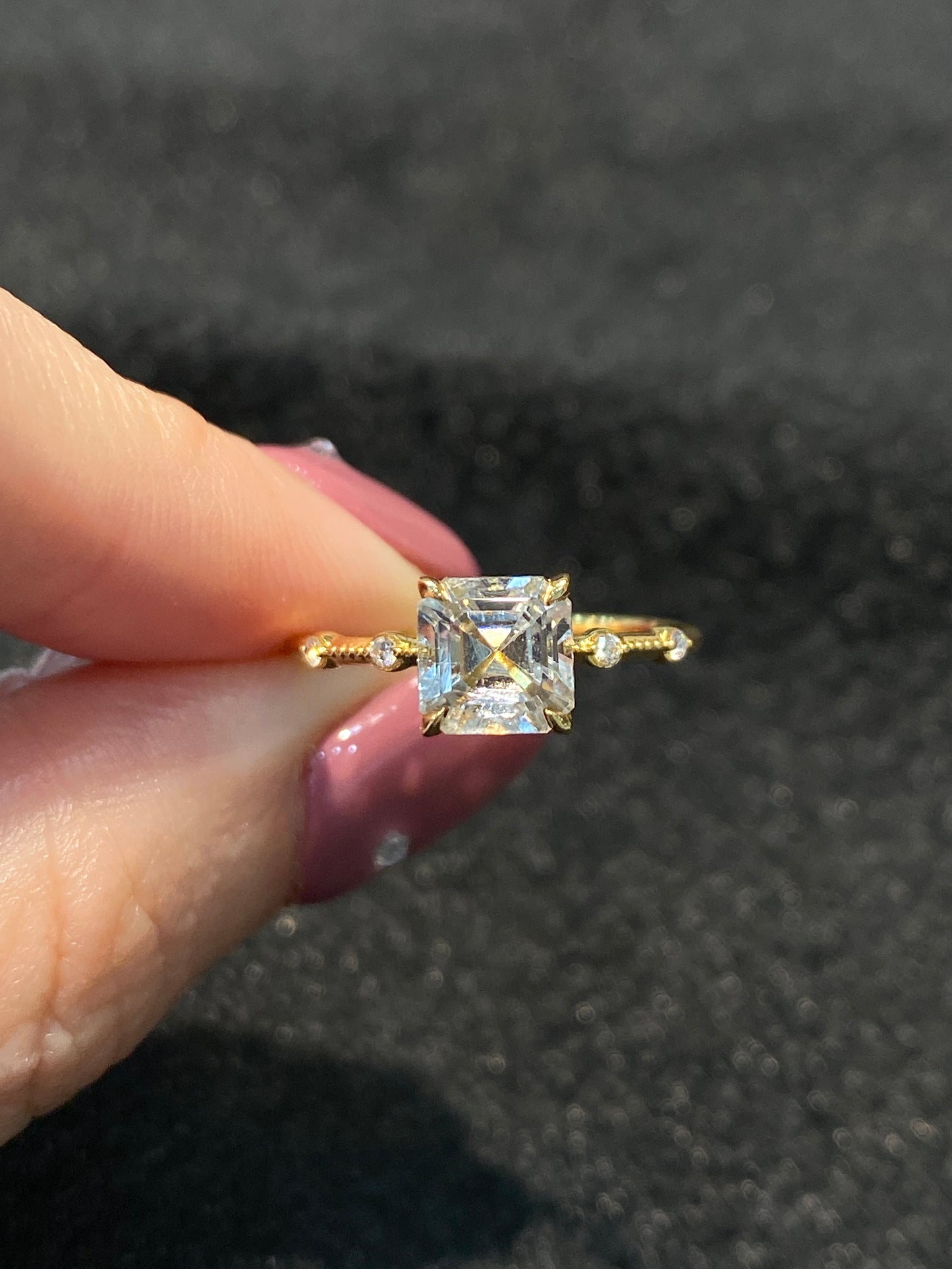 Natural Tourmaline 1.62ct Ring