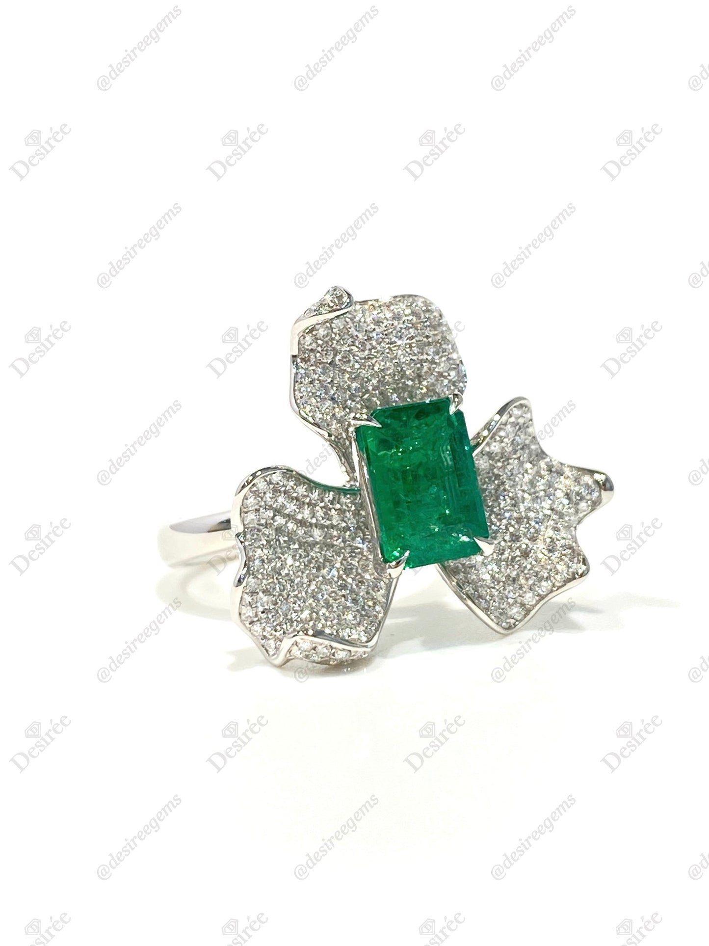 Natural Emerald 2.06ct Ring