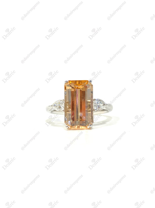 Natural Tourmaline 4.72ct Ring