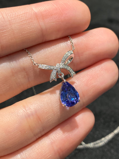 Natural Tanzanite 1.88ct Necklace