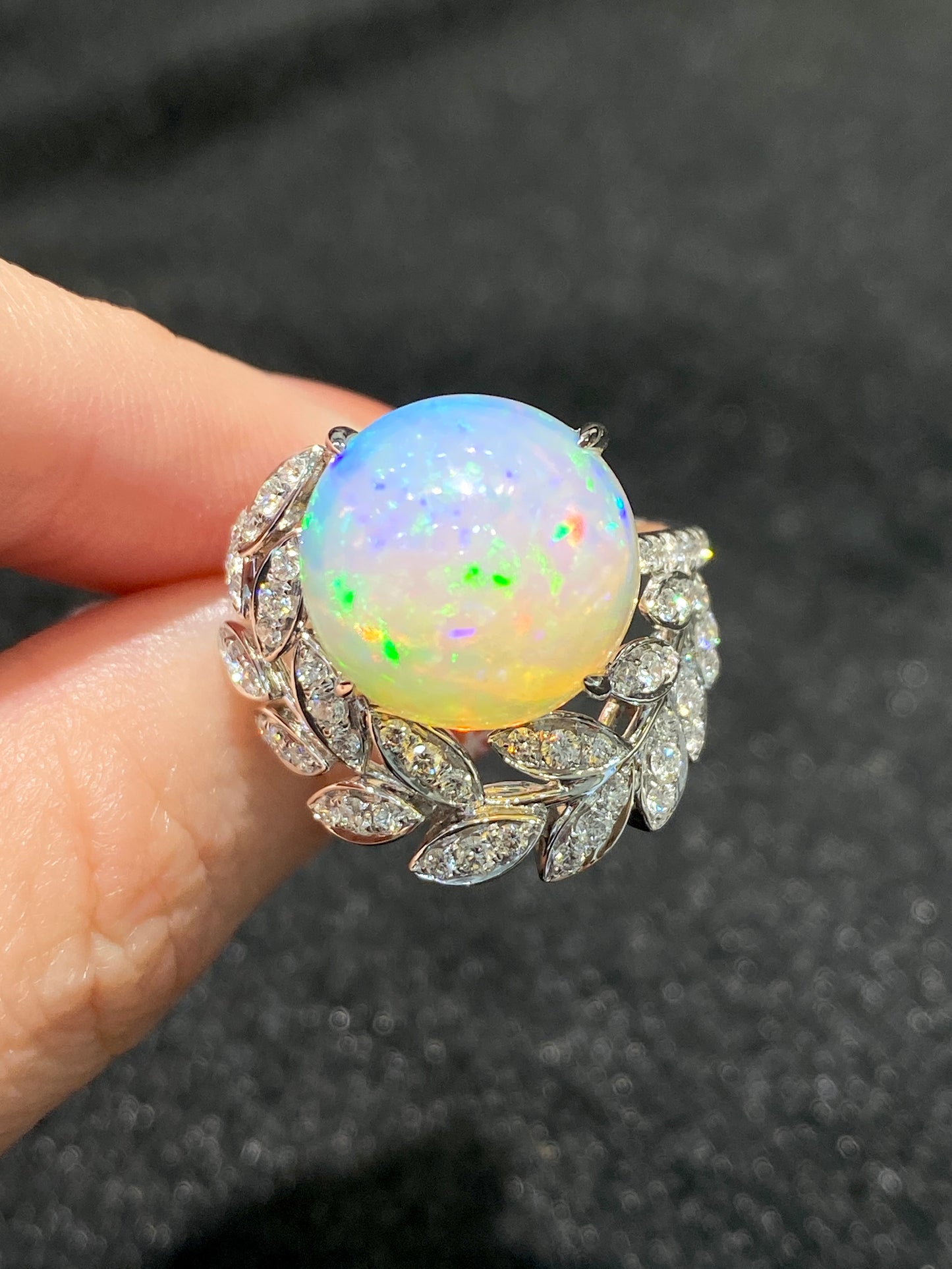 Natural Opal 7.50ct Ring