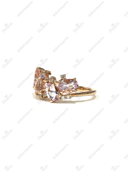 Natural Morganite 2.28ct Ring