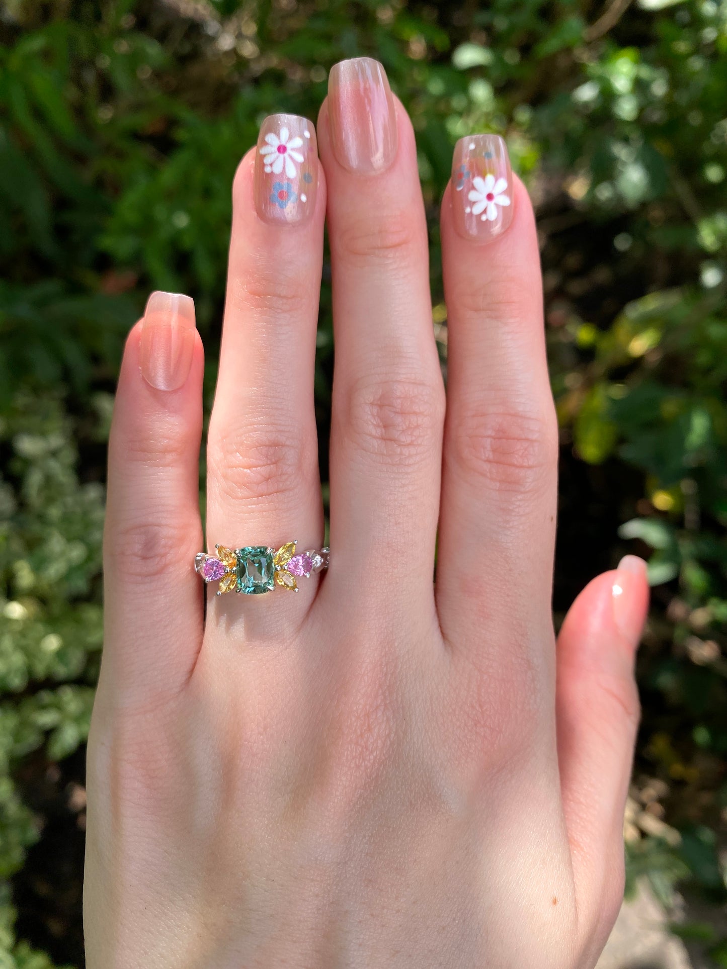 Natural Tourmaline 1.24ct Ring
