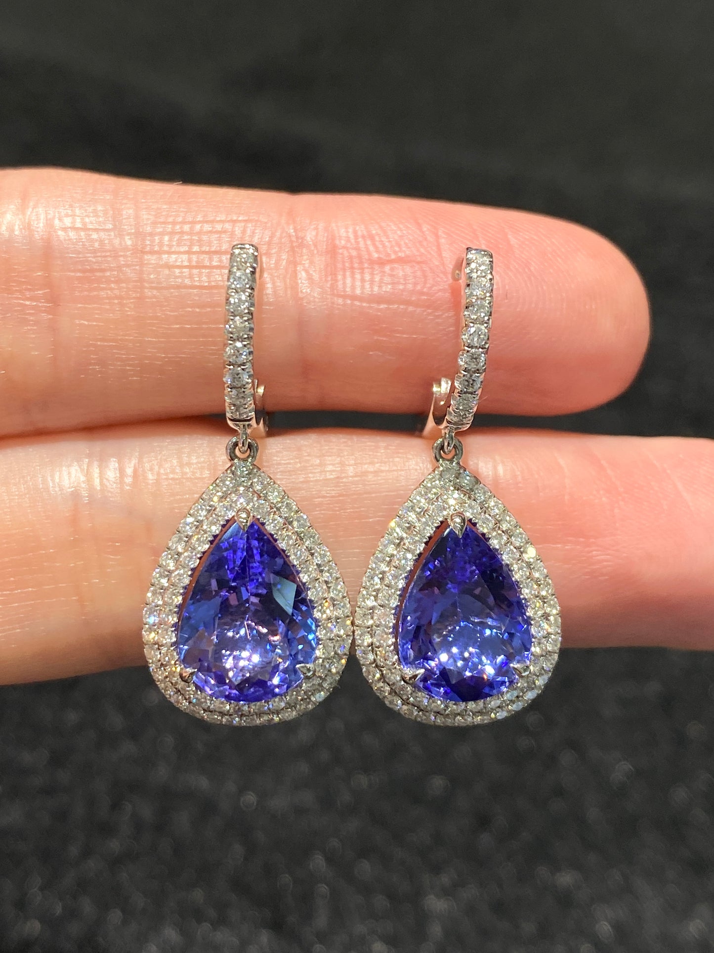 Natural Tanzanites 5.03ct Earrings