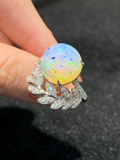 Natural Opal 7.50ct Ring