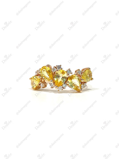 Natural Yellow Sapphire 2.17ct Ring