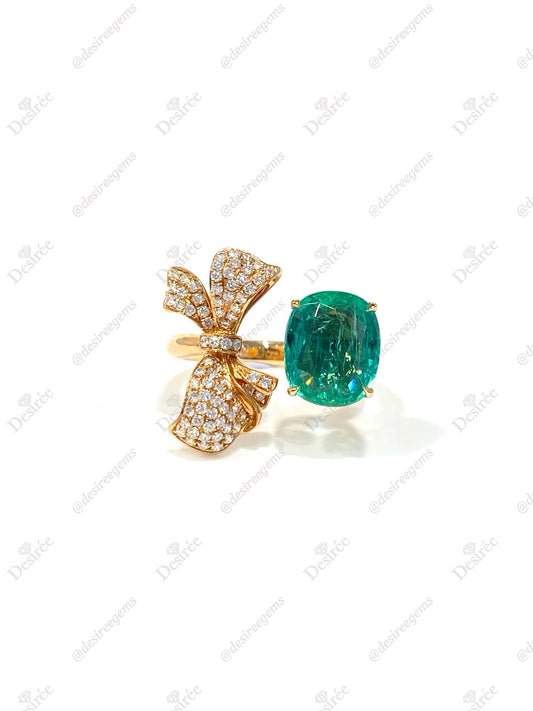 Natural Emerald 2.82ct Ring