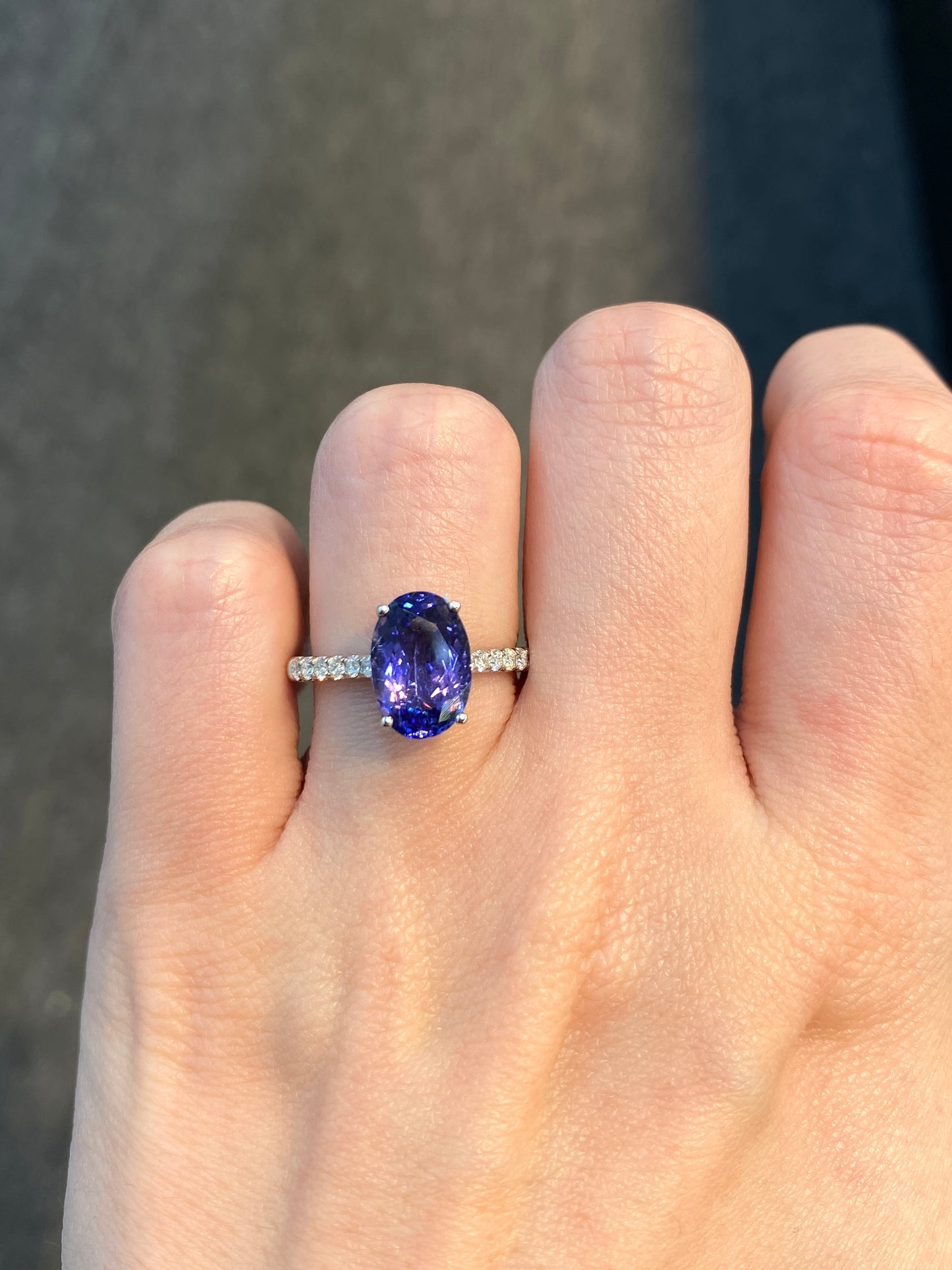 Natural Tanzanite 2.64ct Ring