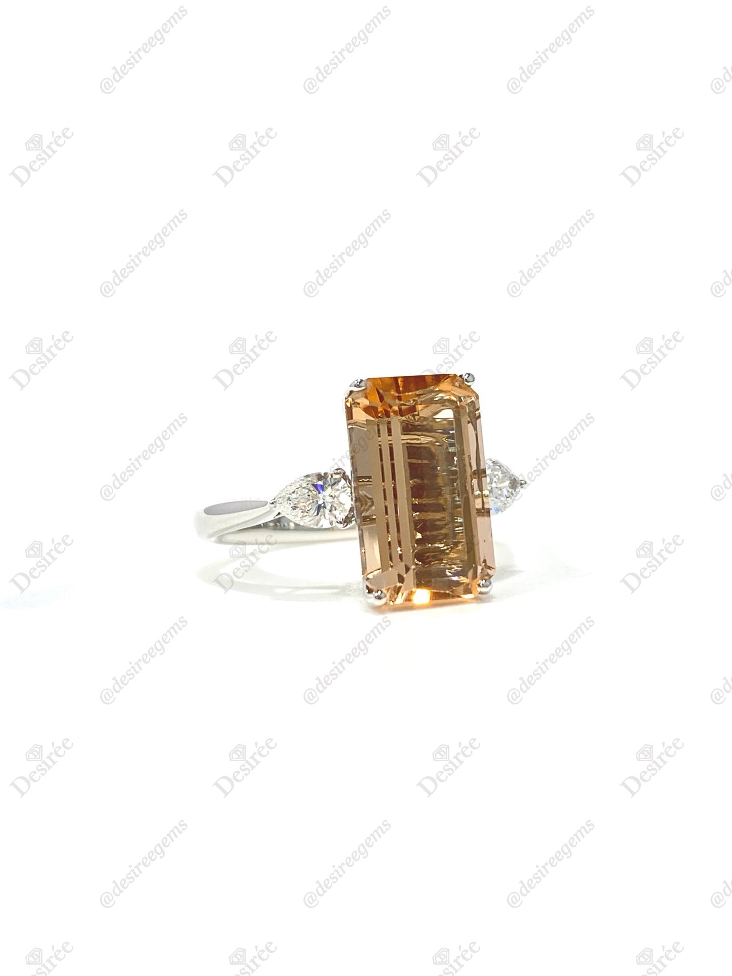 Natural Tourmaline 4.72ct Ring