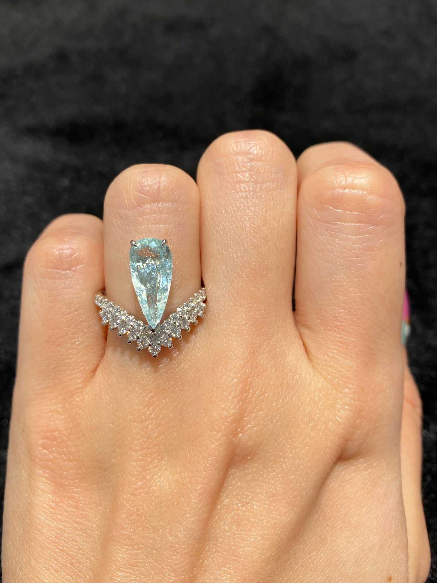 Natural Paraiba Tourmaline 2.17ct Ring