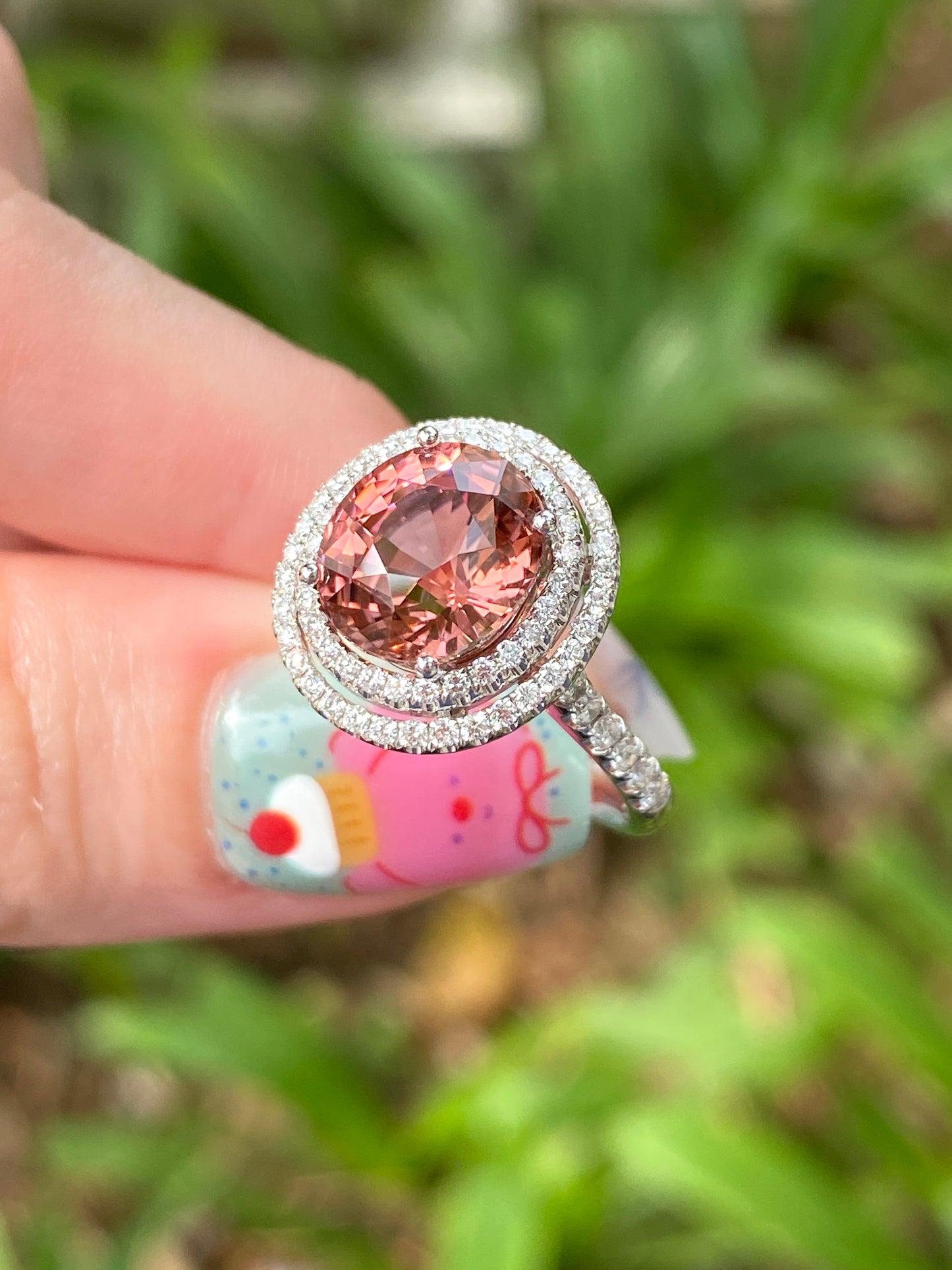 Natural Tourmaline 3.05ct Ring