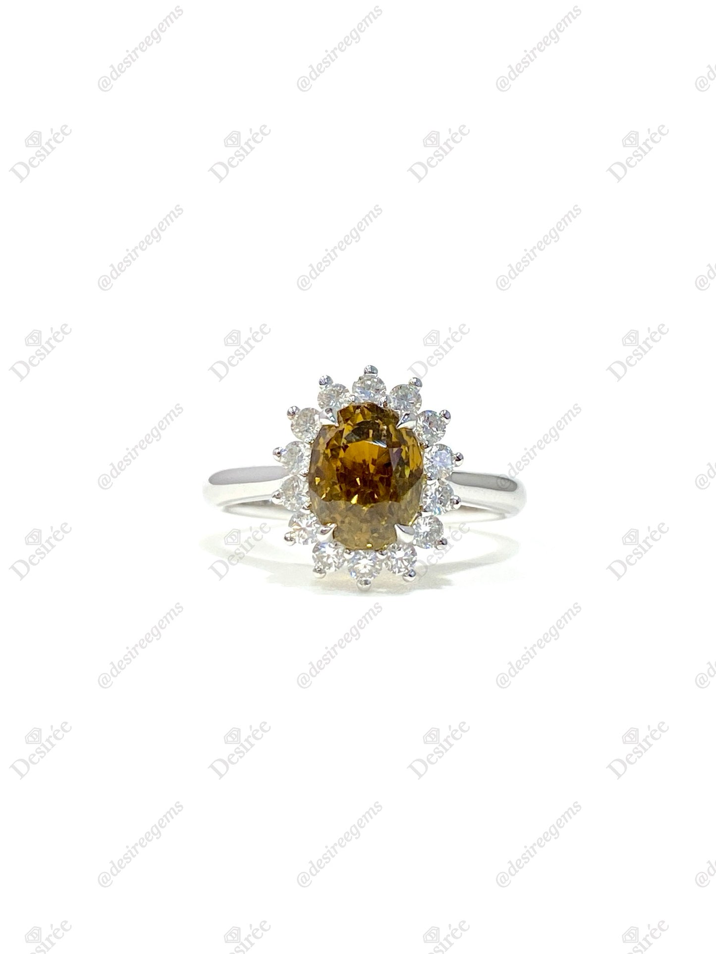 Natural Chrysoberyl 2.19ct Ring